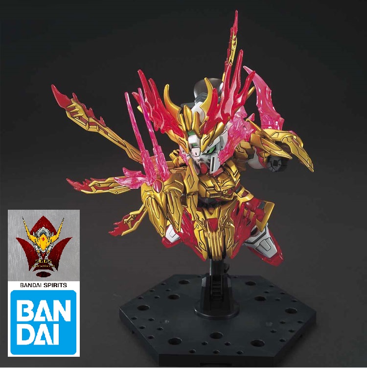 Gundam Bandai Sd Zhang Fei God Yan Huang Tam Quốc Sangoku Soketsuden Mô Hình Nhựa Đồ Chơi Lắp Ráp Anime Nhật
