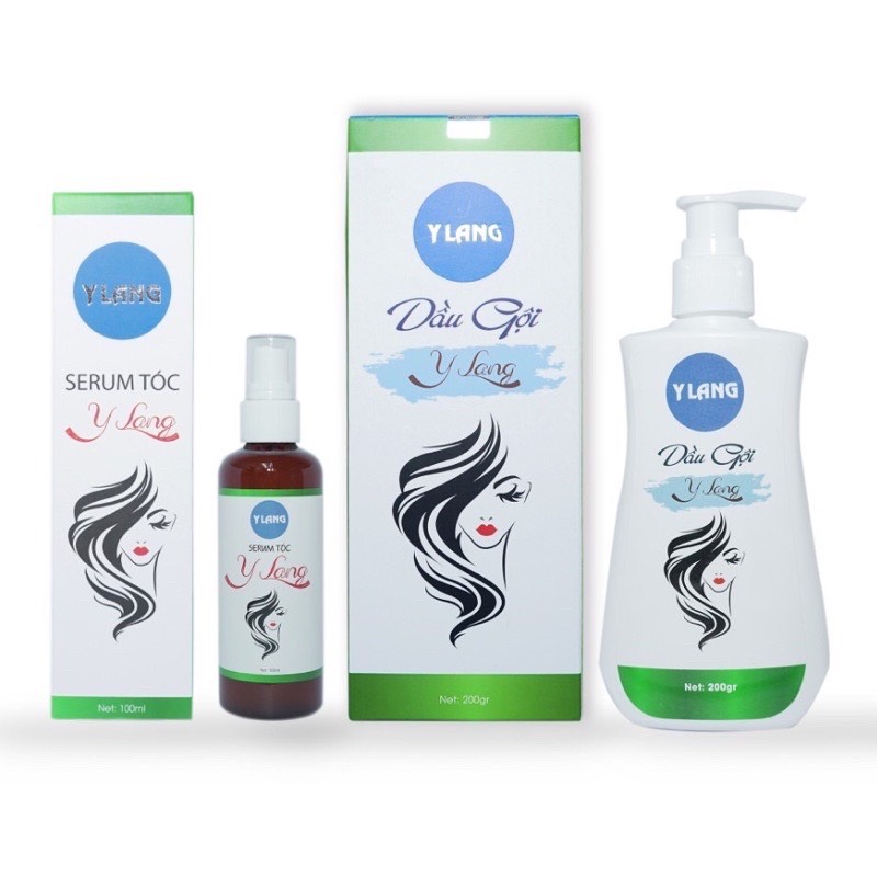 Combo dầu gội và serum kích mọc tóc y lang