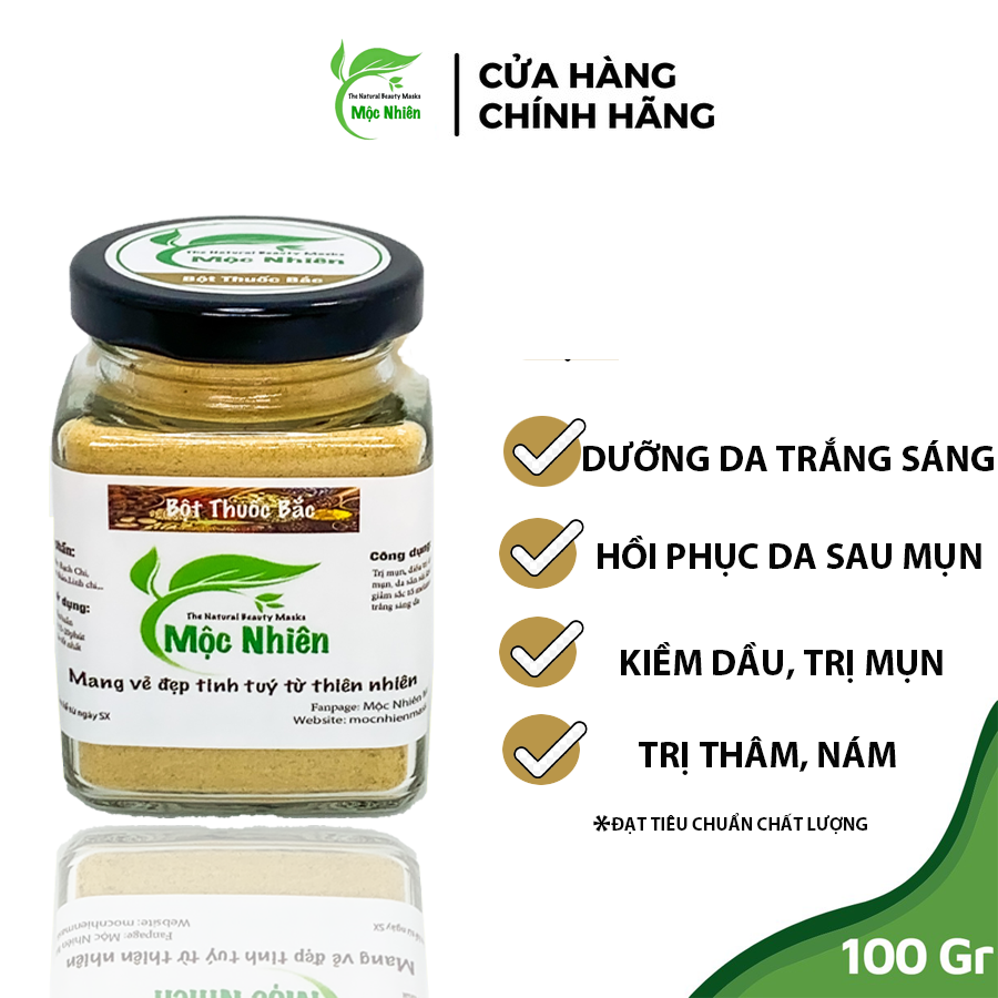 Bột 24 thảo vị Bắc Mộc Nhiên-Giảm thâm mụn