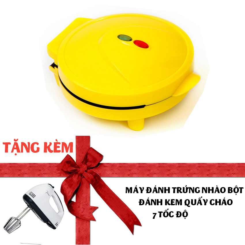 Máy nướng làm bánh mỳ 7 khuôn hình thú máy đánh trứng đánh kem nhào bột