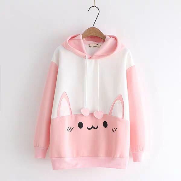 ÁO NỈ HOODIE THỜI TRANG CAO CẤP CÓ NÓN TAI THỎ CỰC XINH CỰC NGẦU TTT