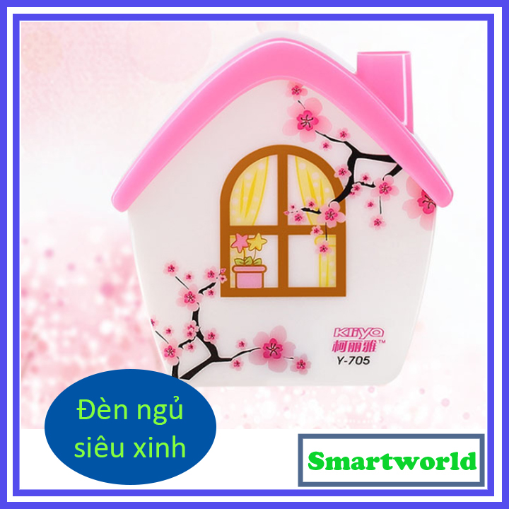 Đèn ngủ cảm ứng ánh sáng thông minh dễ thương