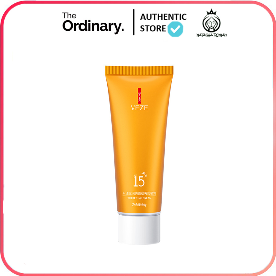 [HCM] Kem chống nắng SPF15 UV Protection Whitening Lightweight Moisturizing 30g