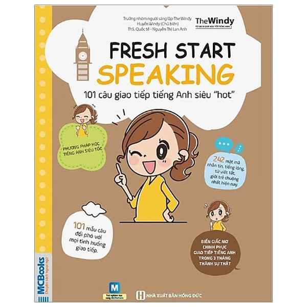 Fahasa - fresh start speaking - 101 câu giao tiếp tiếng anh siêu hot