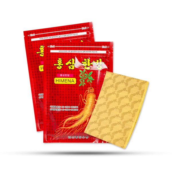 Cao dán sâm đỏ himena hàn quốc 20m/túi giảm đau nhức
