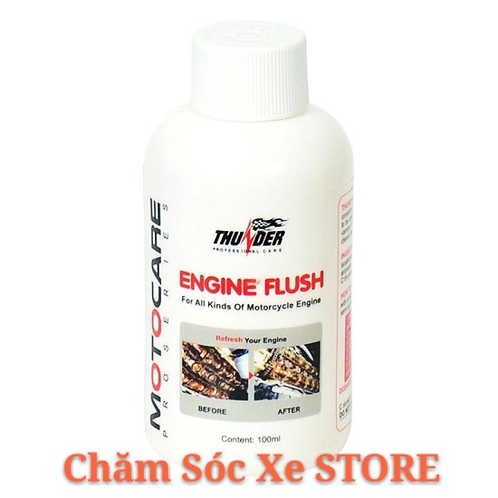 Dung dịch súc rửa động cơ xe máy môtô - thunder engine flush