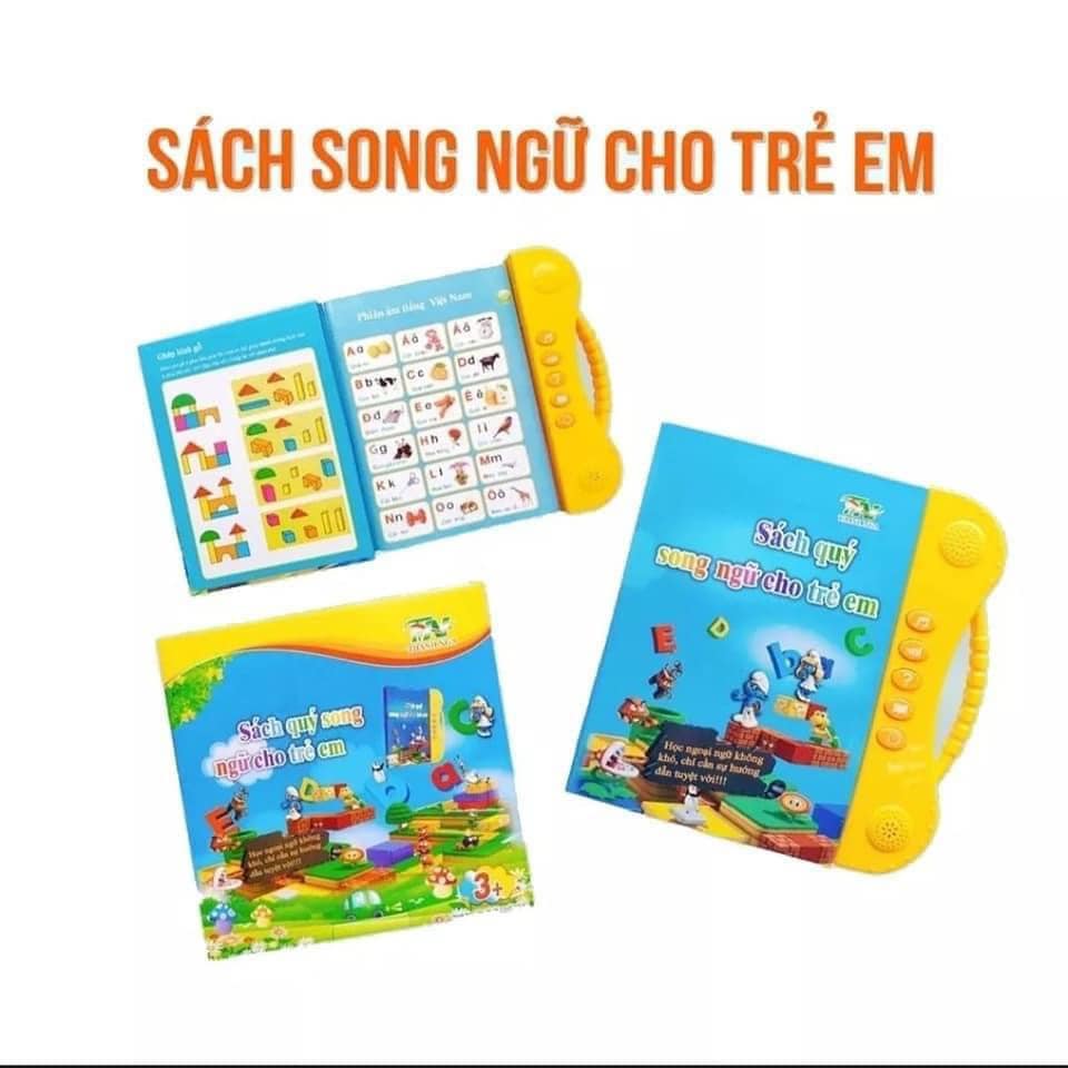 SÁCH ĐIỆN TỬ SONG NGỮ CHO BÉ CÓ PHÁT ÂM THANH-SÁCH NÓI ĐIỆN TỬ PHÁT TRIỂN TRÍ THÔNG MINH CHO BÉ-Sách thông minh Song ngữ điện tử cho bé đọc hát kể chuyện - Sách thông minh cho bé học tiếng anh- tiếng việt