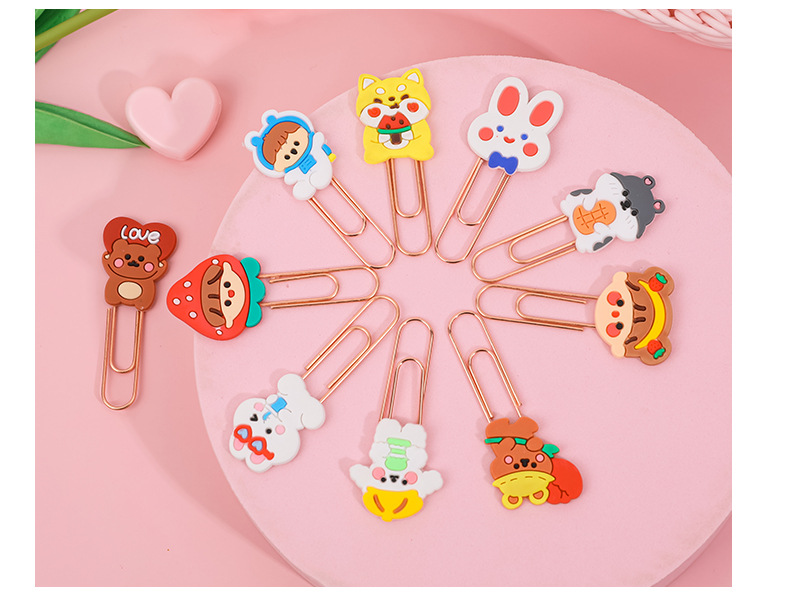 Kẹp giấy dễ thương đánh dấu trang sách hoạ tiết hoạt hình - SakuraShop