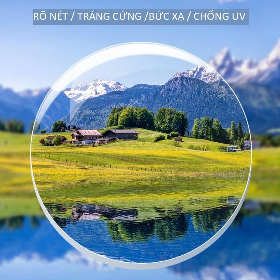 Tròng kính chống ánh sáng xanh cho mắt kính cận - loạn , chống ánh sáng xanh