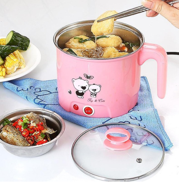 [HCM][CÓ THỂ XÔNG MẶT VÀ TOÀN THÂN - TẶNG KÈM XỬNG HẤP] CA NẤU MÌ KIÊM NỒI LẨU MINI VÀ HẤP THỨC ĂN