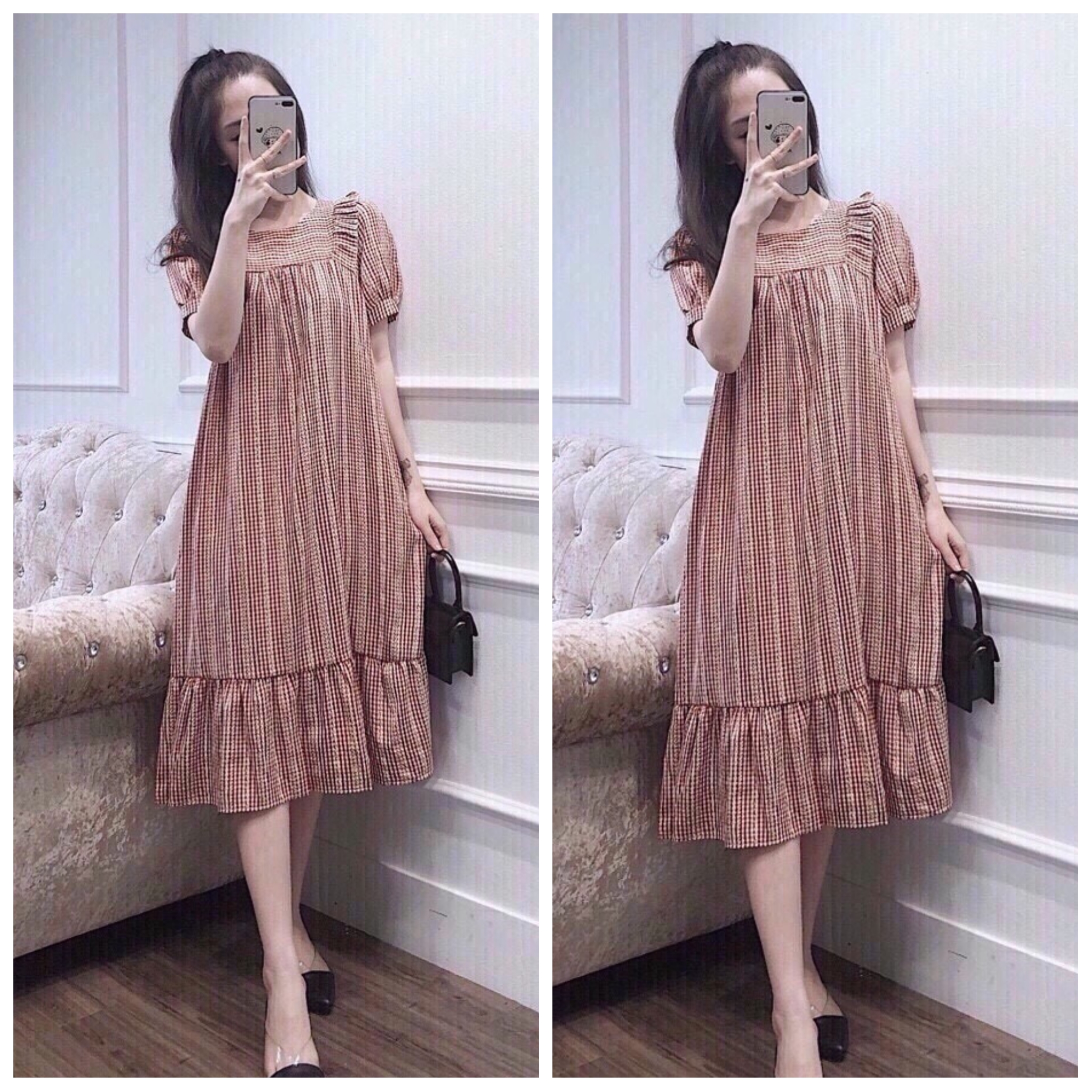 ĐẦM BẦU DỄ THƯƠNG CHO MẸ TRẺ-VÁY BẦU GIÁ RẺ CHẤM BI