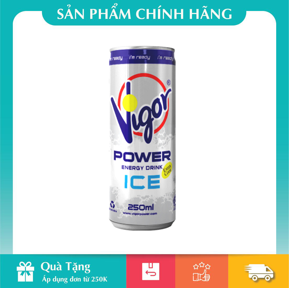 Nước tăng lực vigor 250ml