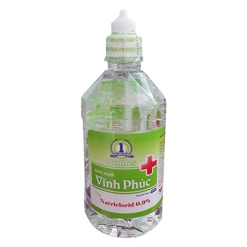 Nước muối sinh lý vĩnh phúc 0.9 chai 1100ml