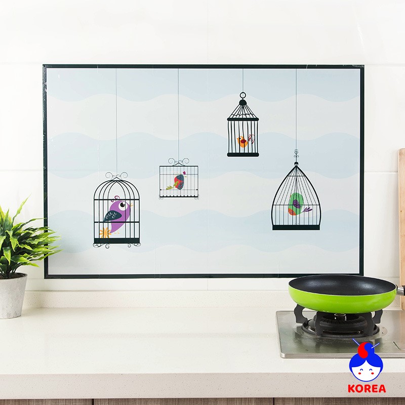 [3-5/8 Hoàn Tiền 25%] - [HCM](MỚI) Decal dán tường nhà bếp cách nhiệt không bị ướt có thể lau chùi 9STORE