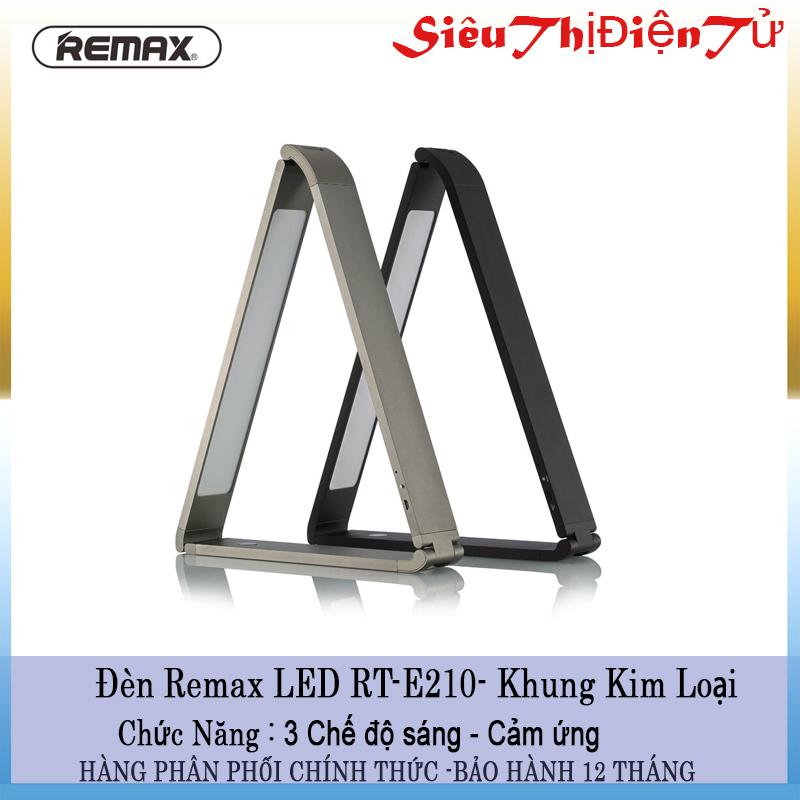 Đèn led mỏng gọn remax rt e210 hay đèn sạc kiêm đèn học