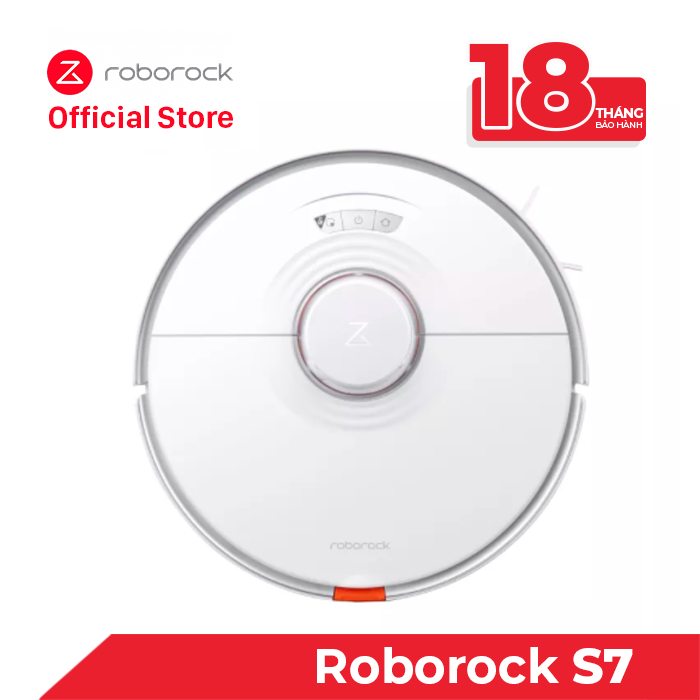 Robot hút bụi lau nhà thông minh Roborock S7 lau rung 3000 lần/phút