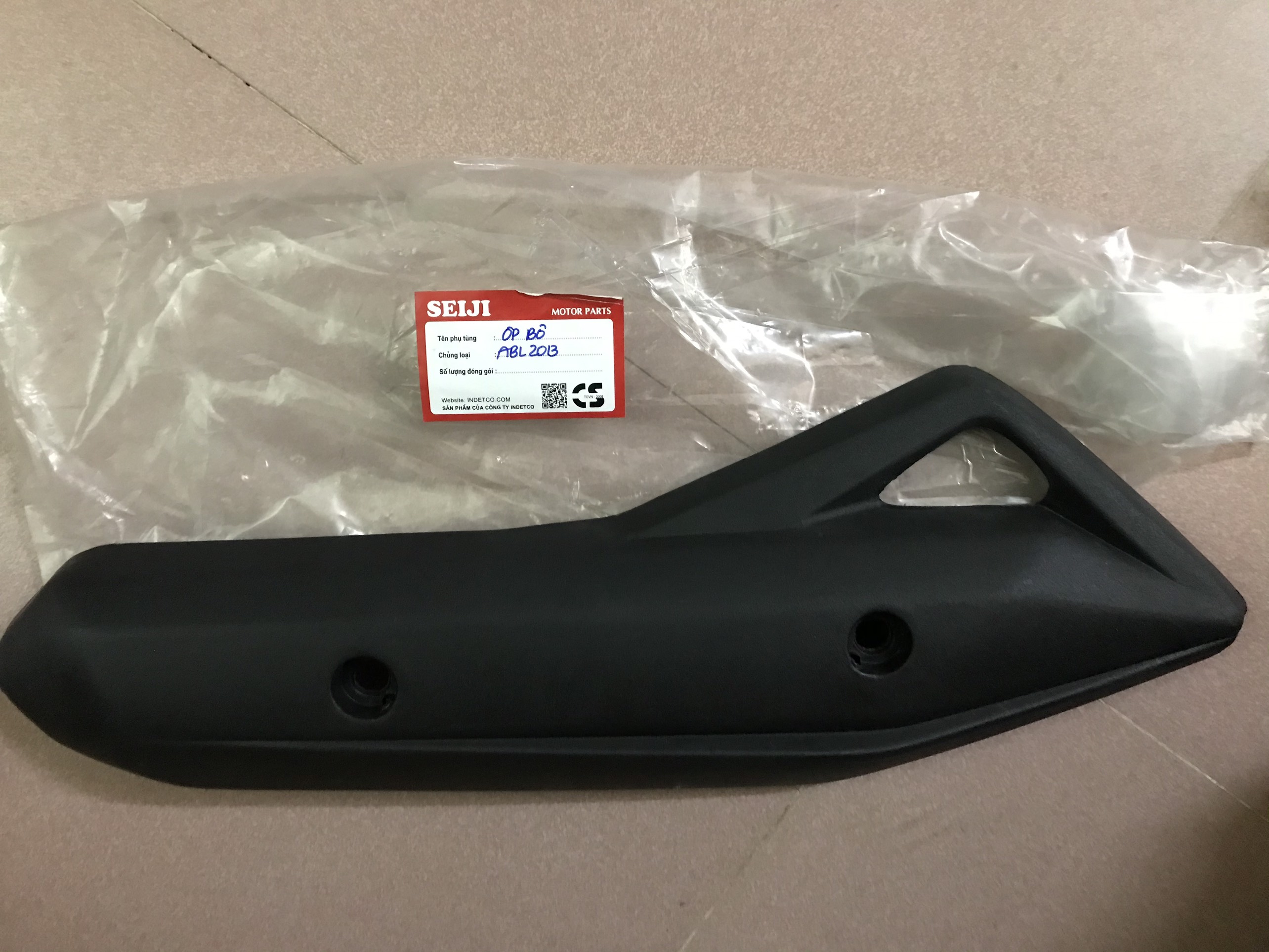 Ốp pô nhựa dành cho dòng xe Air Blade 2013