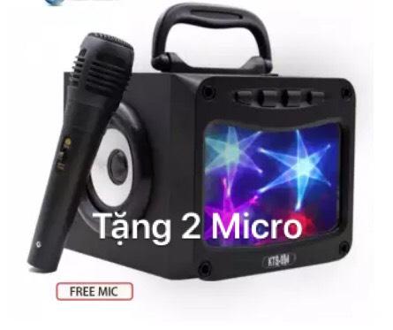 Loa bluetooth karaoke mini kts-994 có đèn led phát sáng khi hát - âm thanh hay - công suất lớn