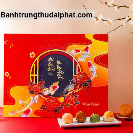[HCM]Bánh Trung Thu Đại Phát Hộp VIP - Lễ Hộp Hoàng Kim 802