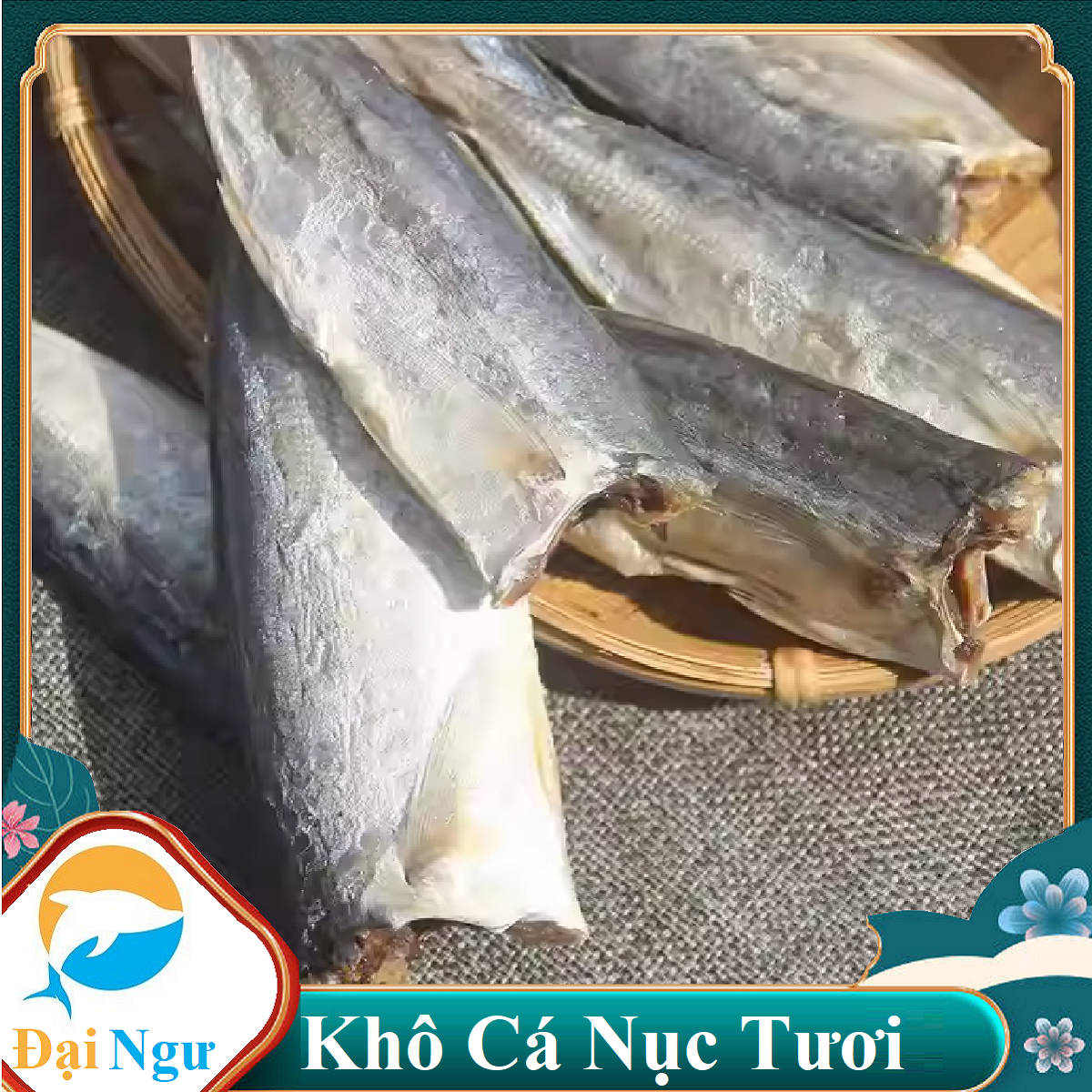 1 kg khô cá nục không đầu, khô cá 500gr khô cá nục ngon rẻ-- đại ngư