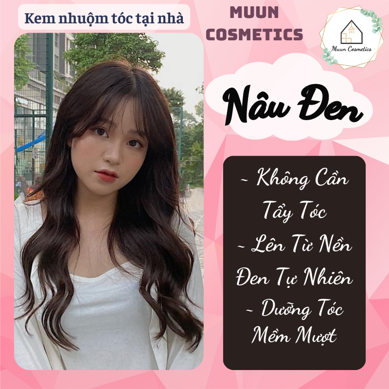 Thuốc Nhuộm Tóc Nâu Đen