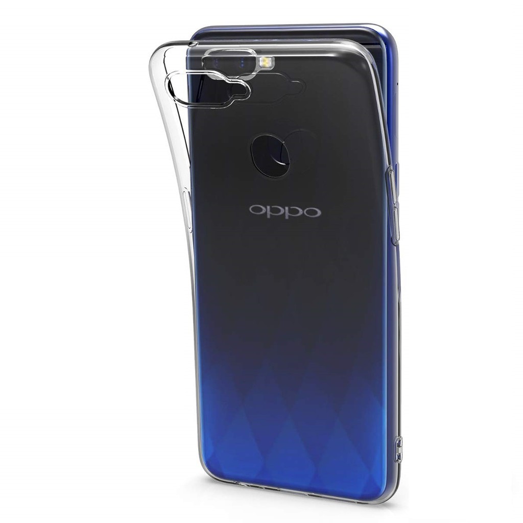 Ốp lưng oppo f9 dẻo trong siêu mỏng 0.5 mm