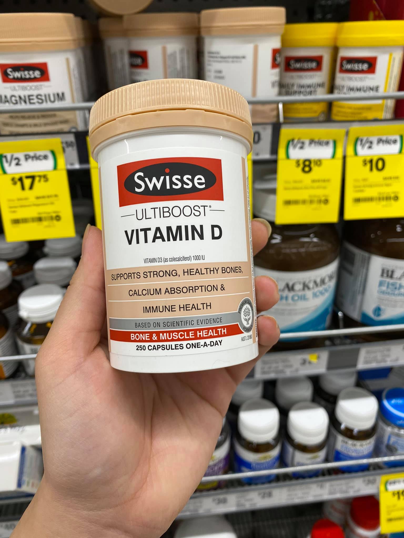 Vitamin D Swisse 250 Viên | Lazada.vn