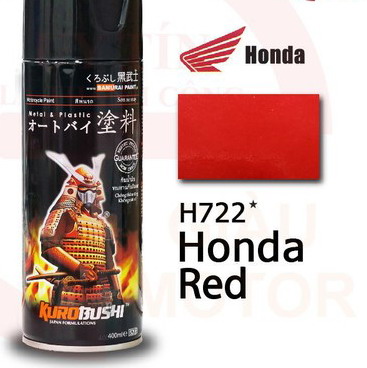 Sơn samurai kurobushi màu đỏ honda
