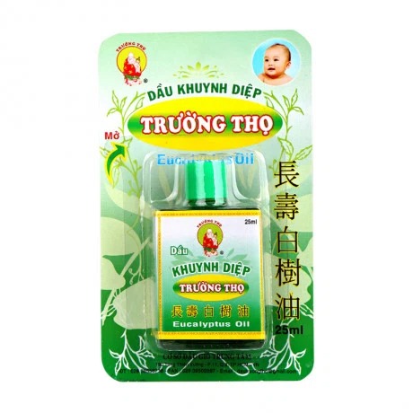 Dầu khuynh diệp trường thọ 25ml lố 12 chai