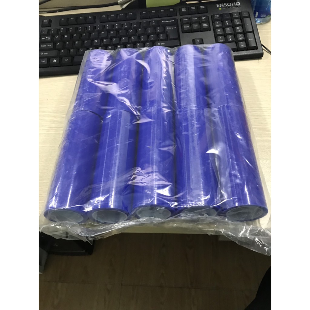 Con lăn dính bụi phòng sạch 10cm - Màu xanh