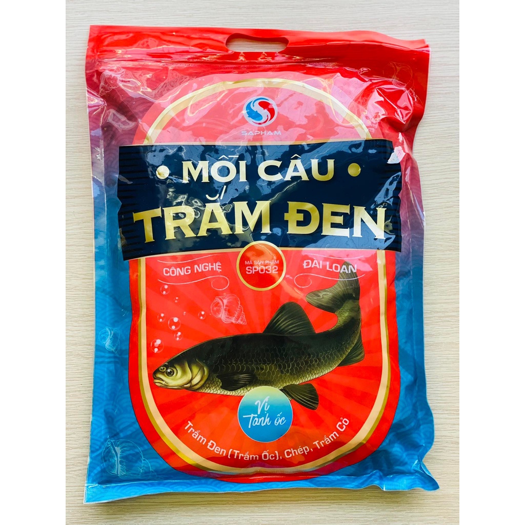 Hạt xả dụ trắm đen, mồi xả mồi câu trắm đen Sa Pham Fishing gói 1,5kg