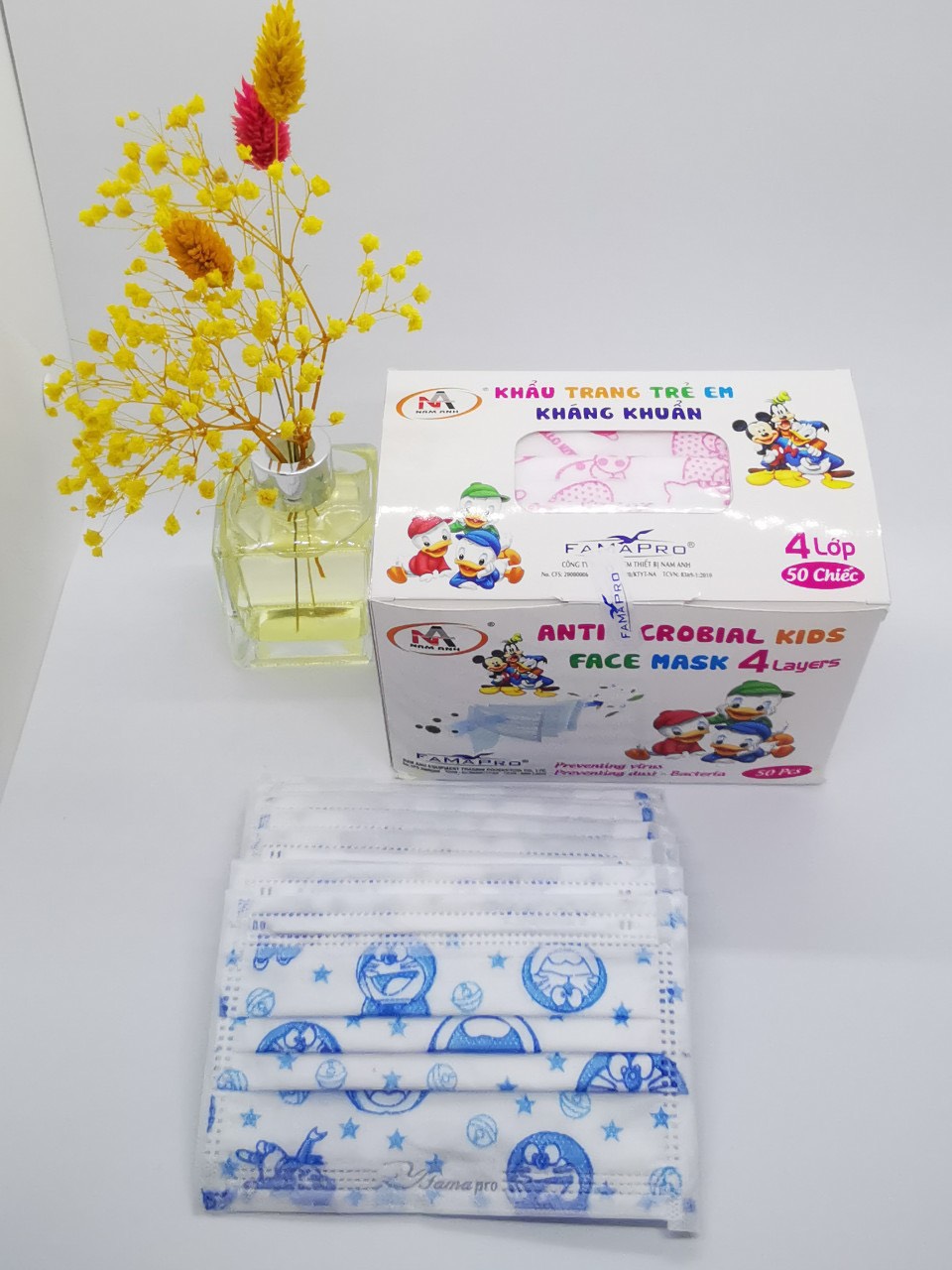 Khẩu trang trẻ em kháng khuẩn Nam Anh Famapro