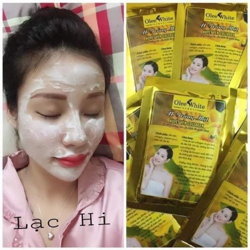 Ủ trắng face huyết yến Olee white