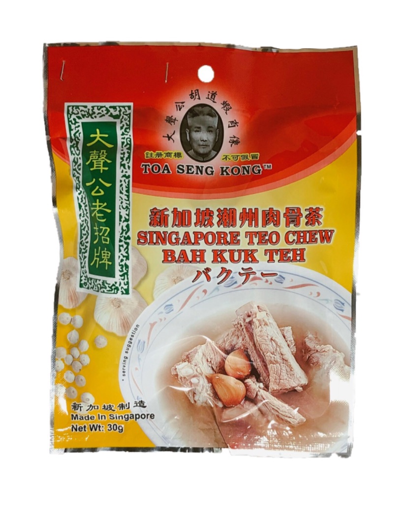 Gia vị singapore bak kut teh teo chew - toa seng kong