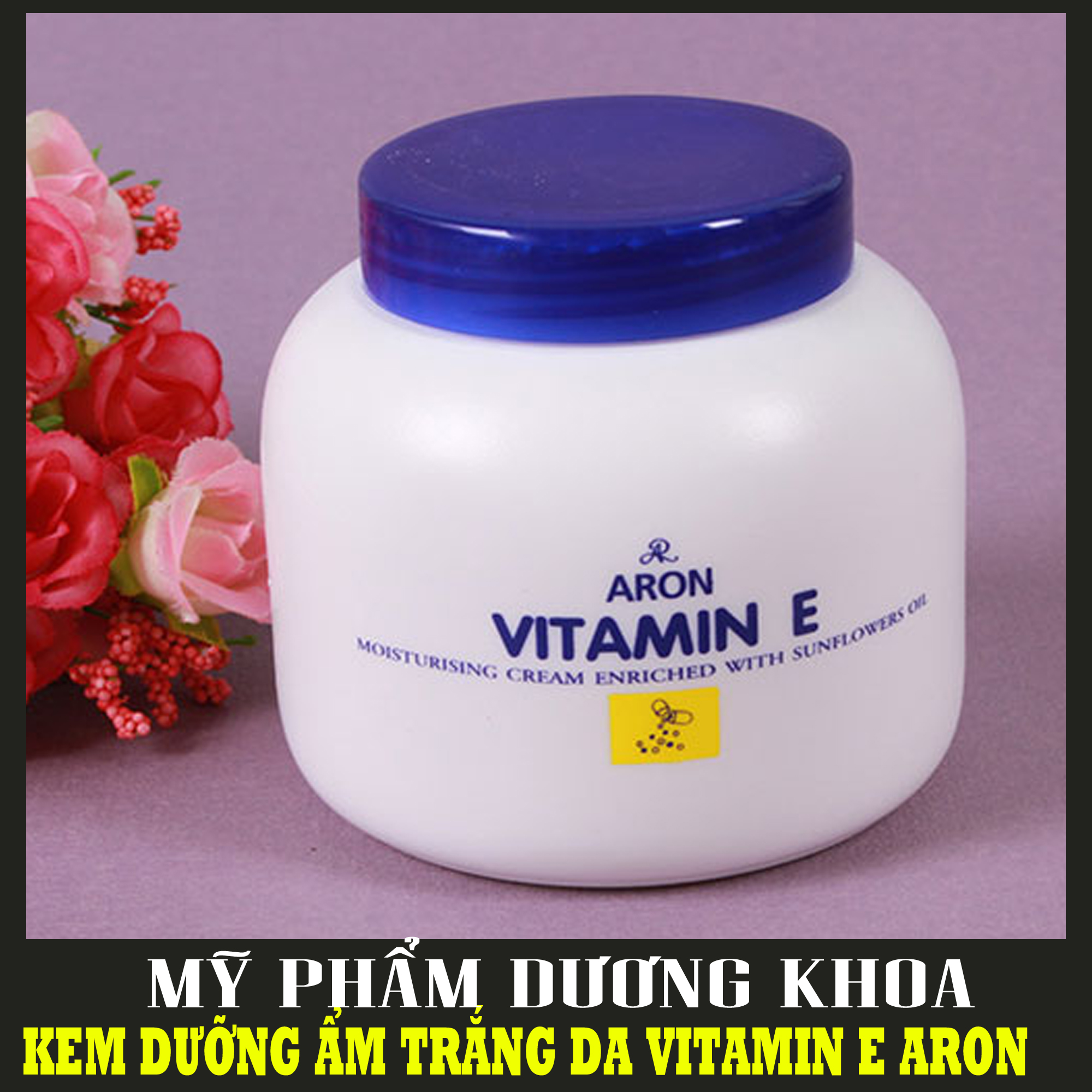Cực chạy - kem dưỡng ẩm trắng da vitamin e aron - kem body vitamin e thái lan - kem dưỡng ẩm toàn thân vitamin e aron 200ml