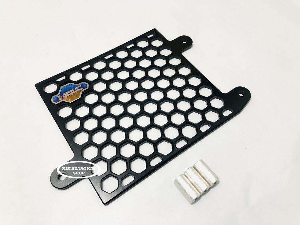 Che Két Nước CNC+Tem Titan HRC gắn Vario,SH,AIRBLADE,CLICK,,,,,màu Đen