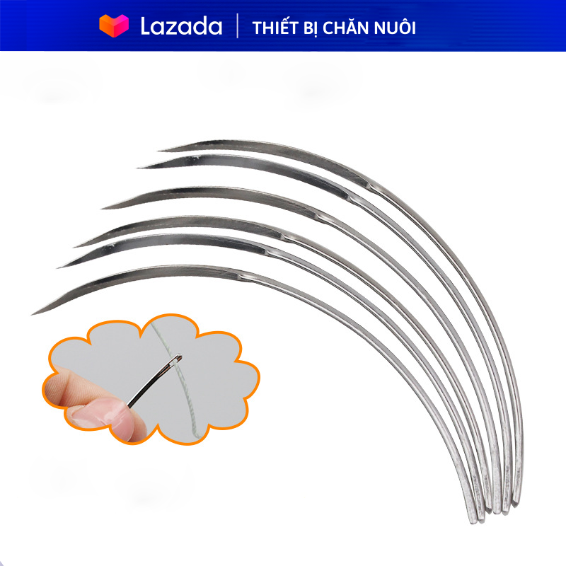 Kim cong khâu thú y khâu da