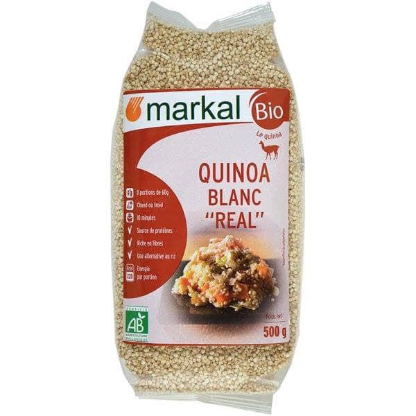 Hạt diêm mạch hữu cơ Markal - Pháp 500gr - Thương hiệu Châu Âu - Đạt chuẩn AB & EU - Giàu Omega 3 chất xơ giàu Vitamin B2 và Vitamin C. Có thể làm bột ăn dặm cho trẻ từ 6 tháng tuổi trở lên.