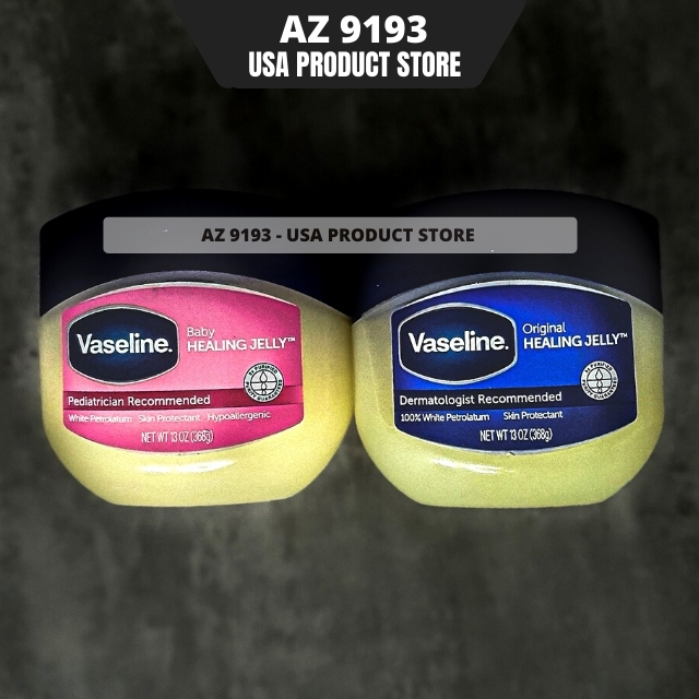 Dưỡng ẩm vaseline 368g - vaseline jelly bayby, gel dưỡng ẩm vaseline, vaseline 368g, vaseline jelly 368g, vaseline baby jelly 368g, gel dưỡng ẩm vaseline - az9193