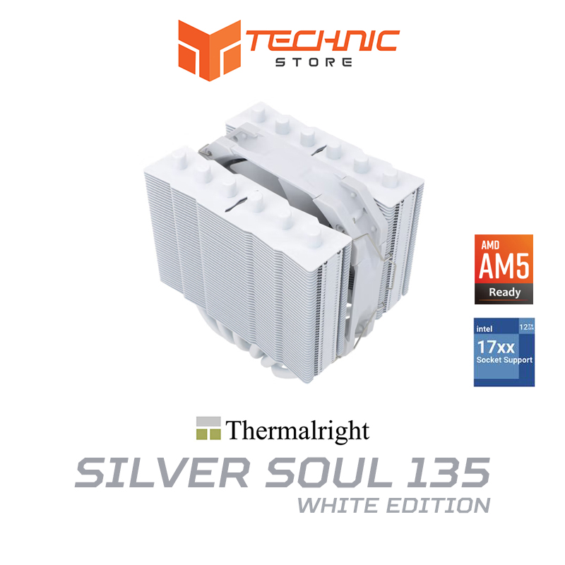 Tản nhiệt cpu thermalright silver soul 135 white ss135 white