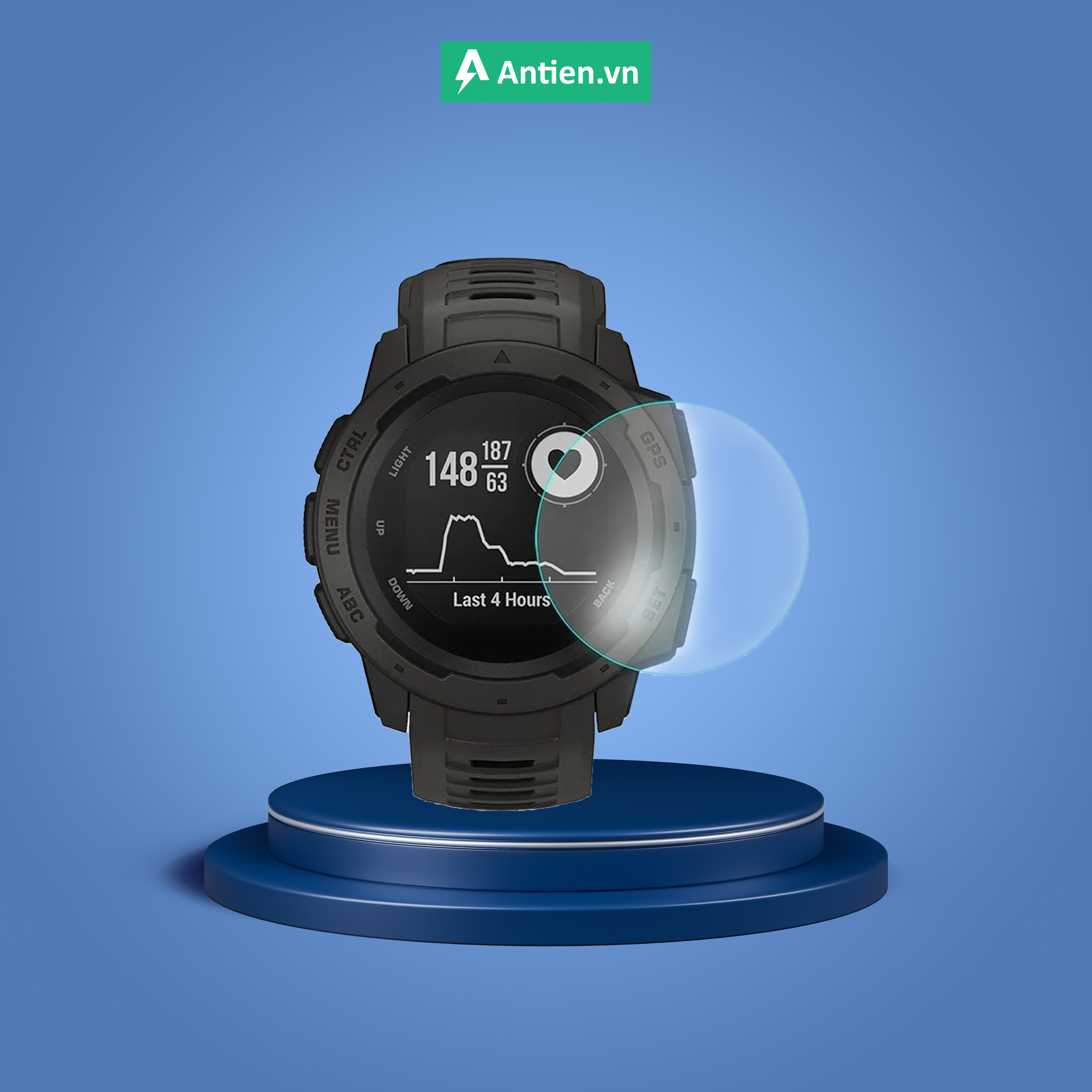 Kính cường lực Garmin Instinct - 9H