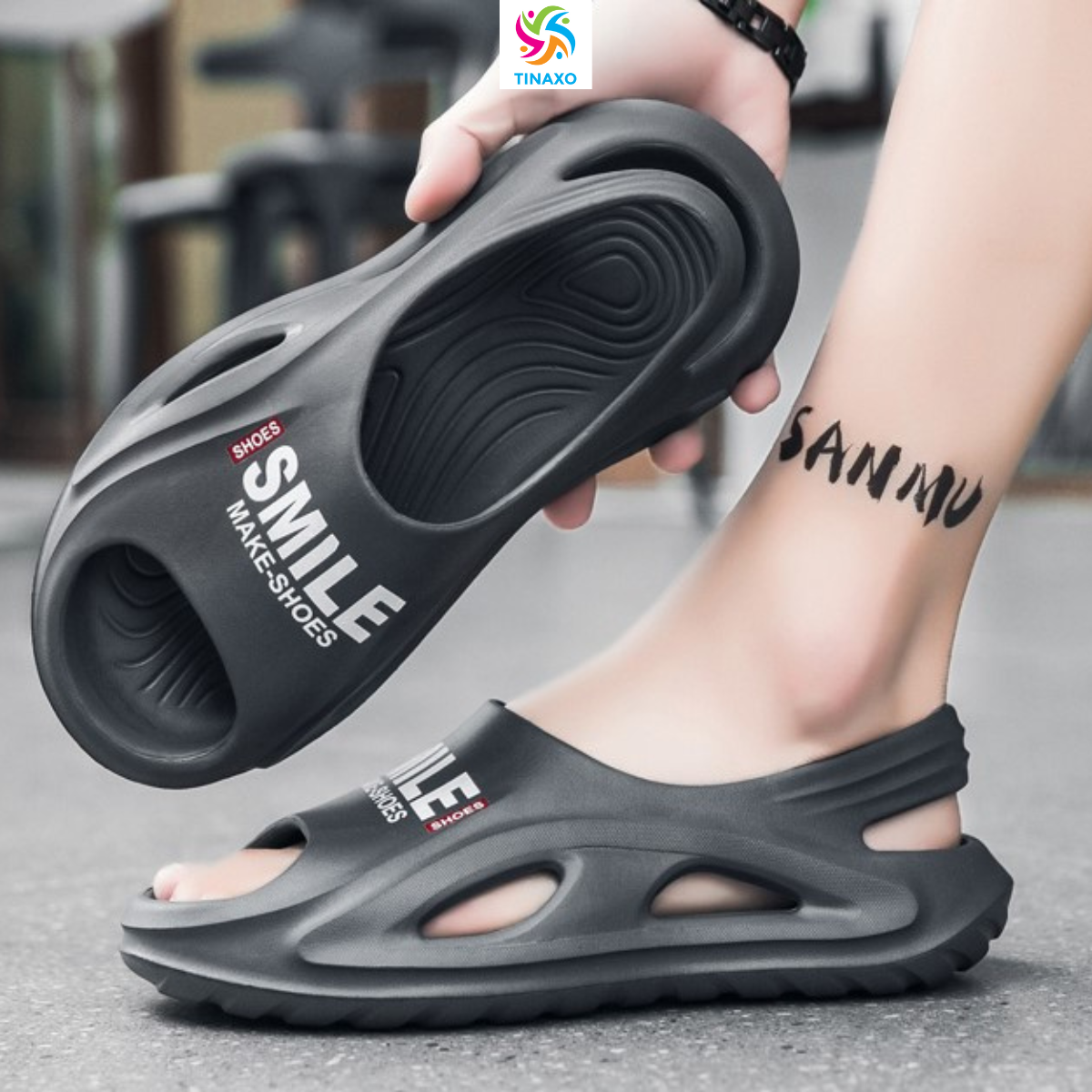  Dép Sandal nam nữ siêu nhẹ giày nhựa dẻo eva chống nước EVA01 