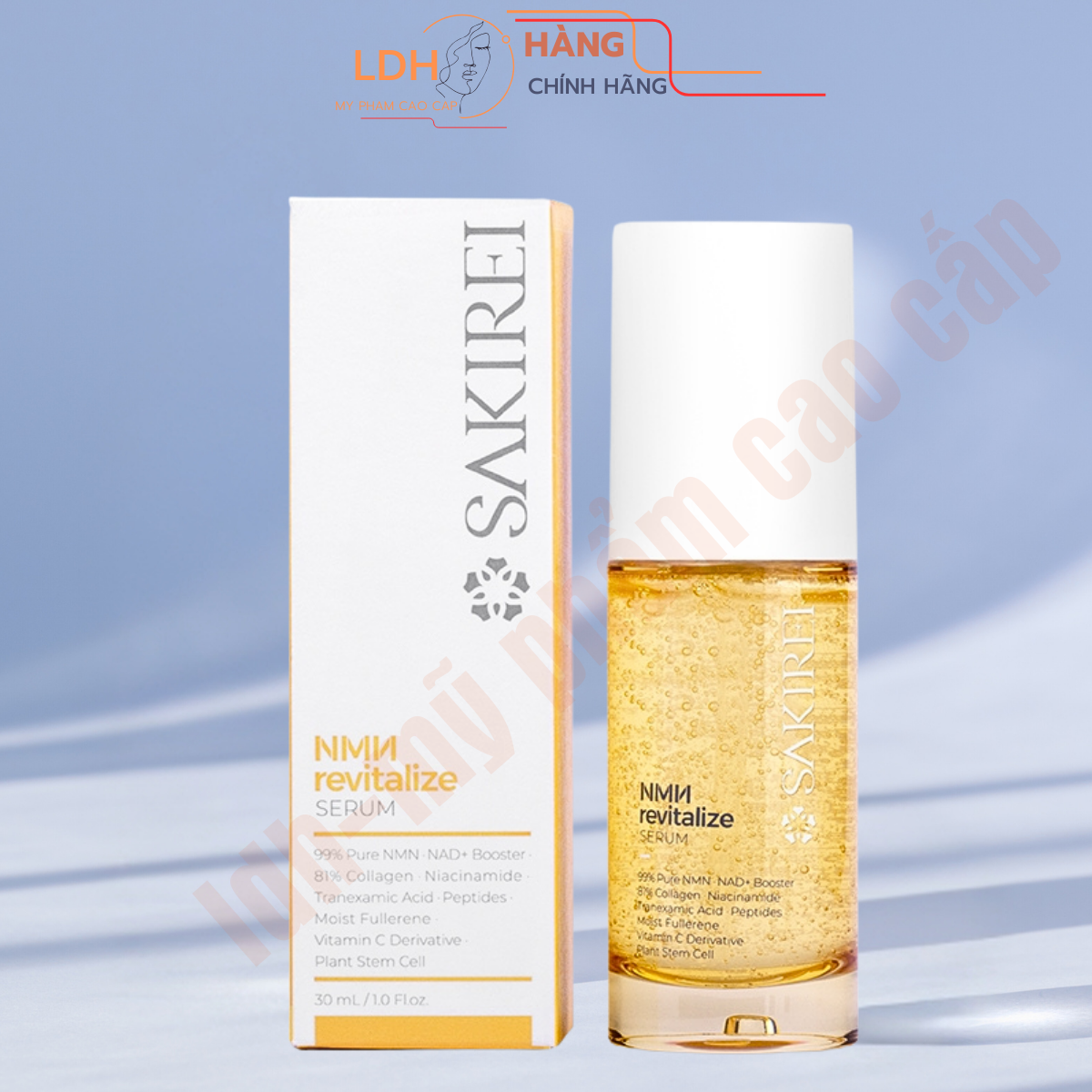 Huyết thanh tái sinh, phục hồi năng lượng tế bào Sakirei NMN Revitalize Serum 30ml