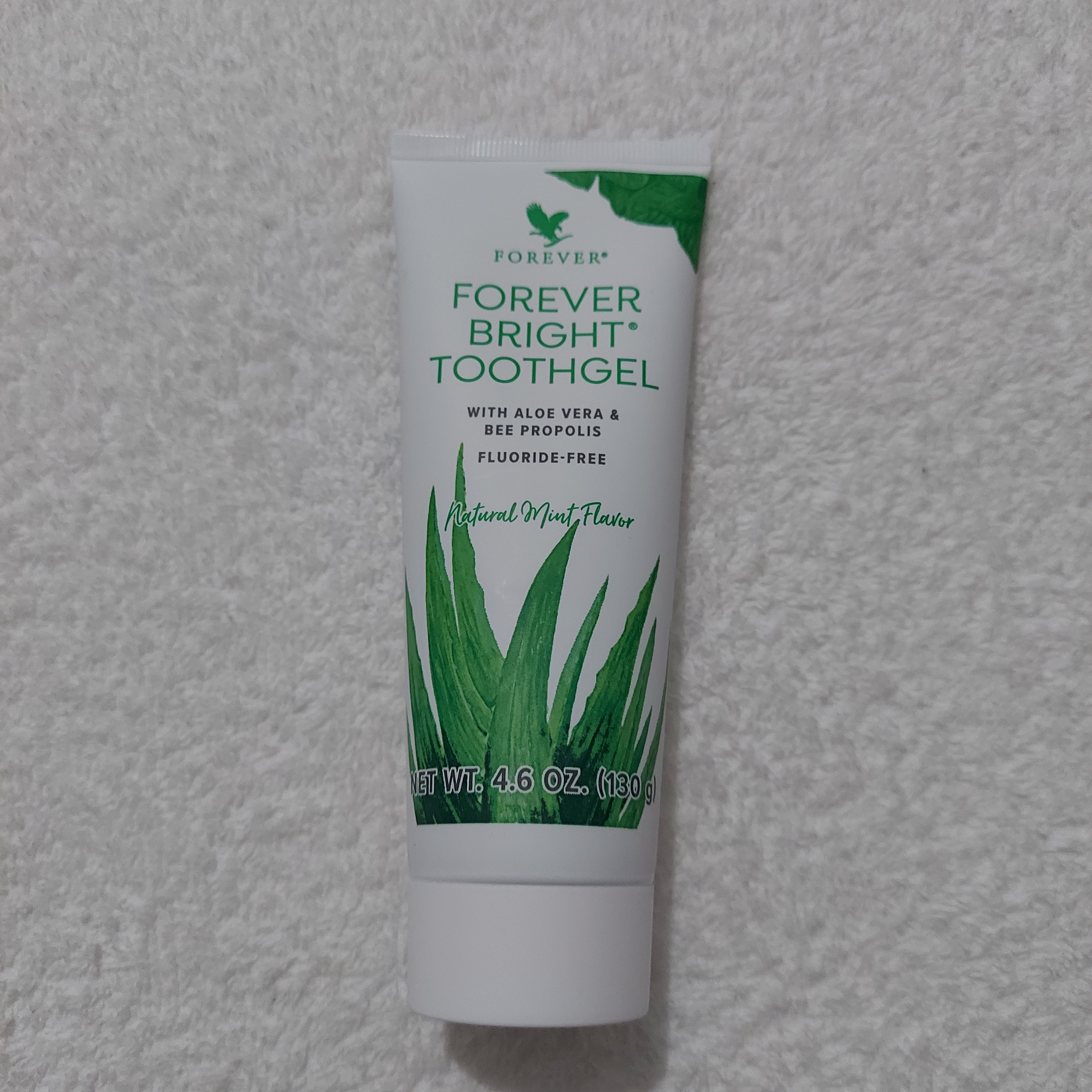 Combo 3 tuýp kem đánh răng Lô Hội Forever Bright Toothgel cho người viêm lợi, nhiệt miệng, sâu răng 130g