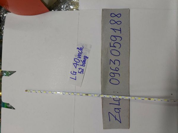 Thanh led viền lg 40 inch - giá 1thanh 52 bóng
