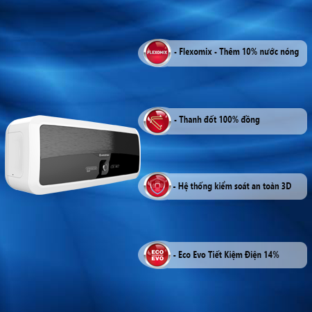 Máy nước nóng ariston sl2 20 lux eco 2.5fe