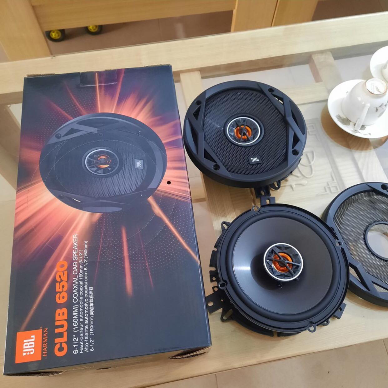 Loa cánh jbl 6520 club 16cm cho xe ô tô- hàng mới nguyên hộp