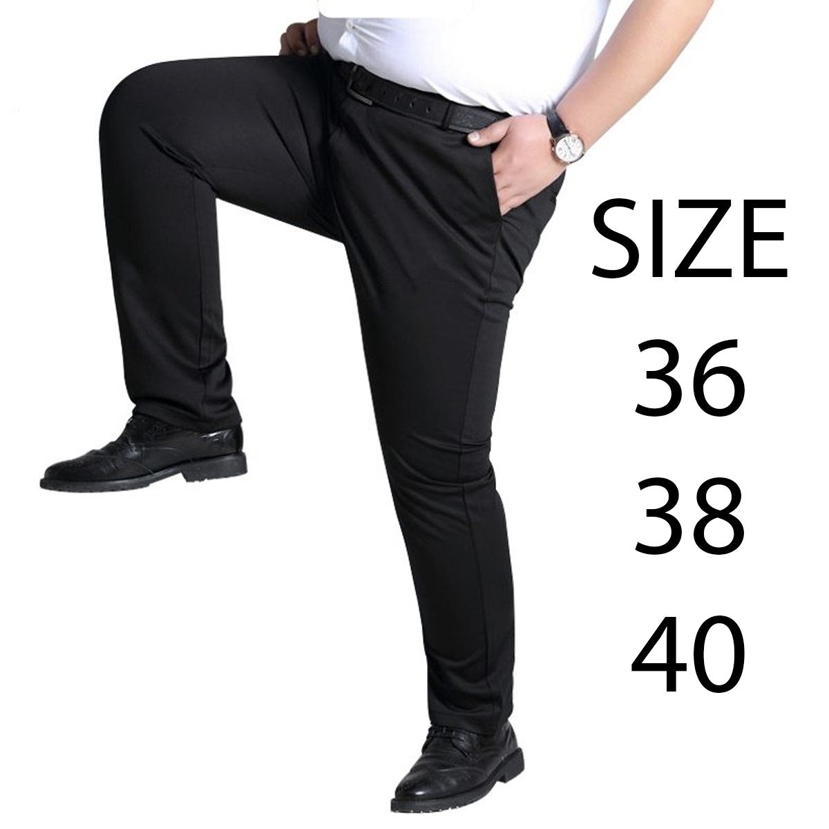 Quần âu cao cấp big size QA_072 Quần âu size đại Quần âu cho người béo thương hiệu Veratino