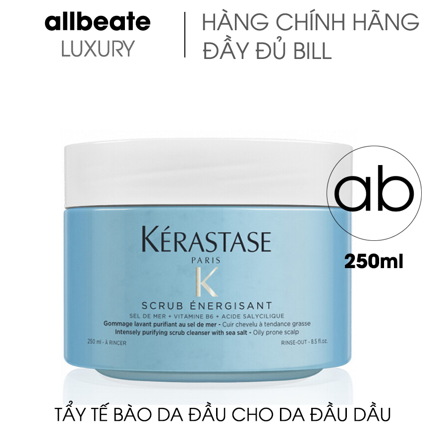 Tẩy tế bào da đầu Kérastase Fusio Scrub Energisant
