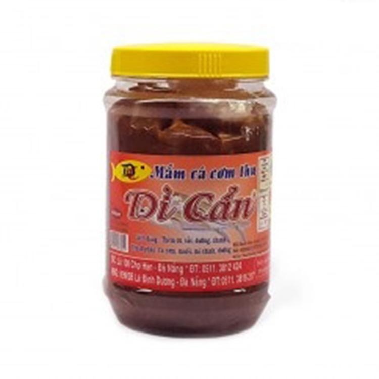 MẮM CÁ CƠM THU DÌ CẨN ĐẶC SẢN ĐÀ NẴNG- CÁ NGUYÊN CON, GIÒN, NGỌT VỊ TỰ NHIÊN hủ 500gr